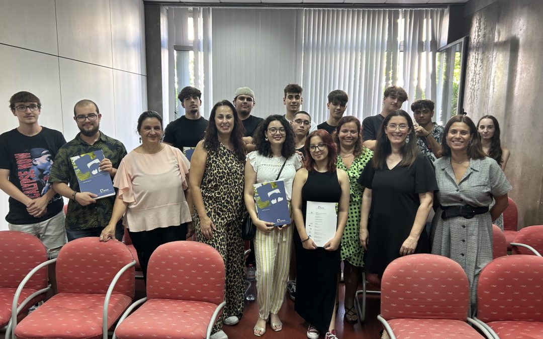 Entrega de certificados do projeto ERASMUS+