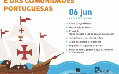 Celebração antecipada do Dia de Portugal, de Camões e das Comunidades Portuguesas na Escola Profissional do Montijo