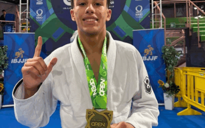 Parabéns ao aluno Danilo da Câmara pelo 3.º lugar no IBJJF Open Rome Spring 2025!