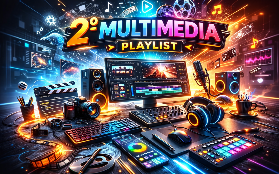 Playlist 2º ano de Técnico de Multimédia