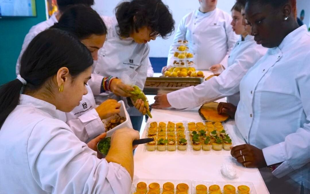 Participação do curso Técnico de Cozinha e Pastelaria na BTL