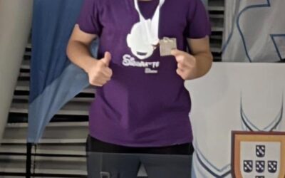 Medalha de prata em Natação por atleta estudante na EPM
