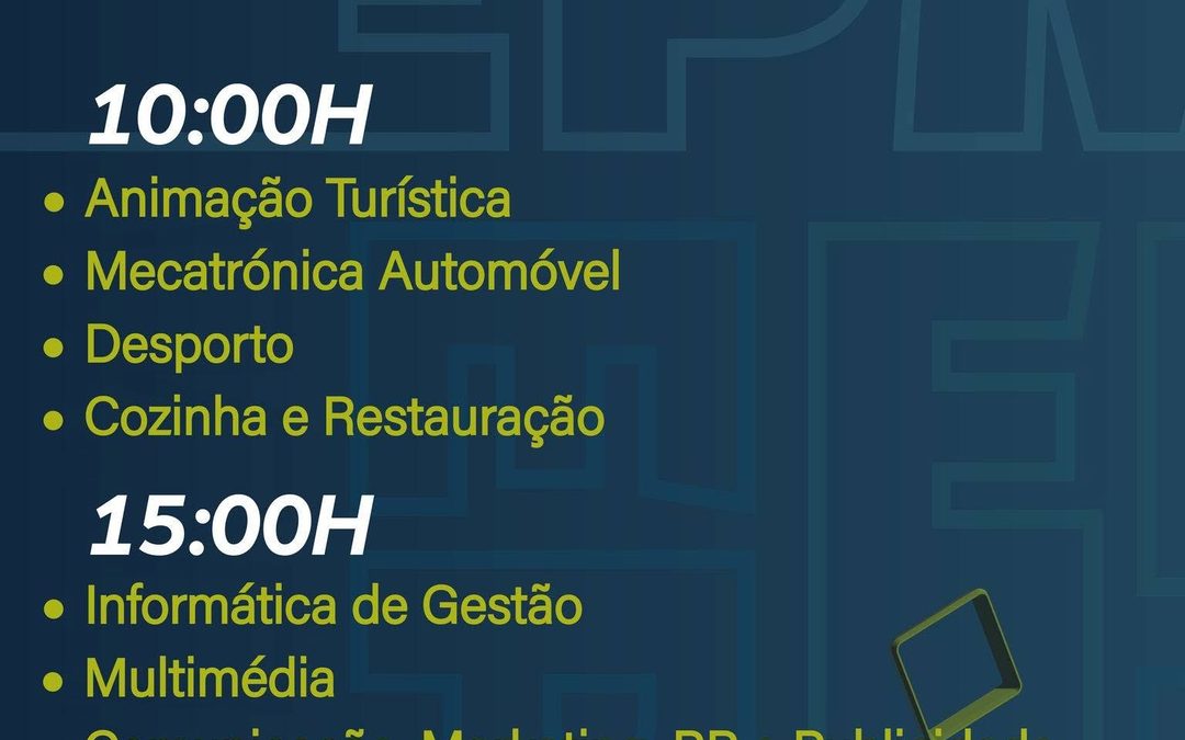 Horários das apresentações